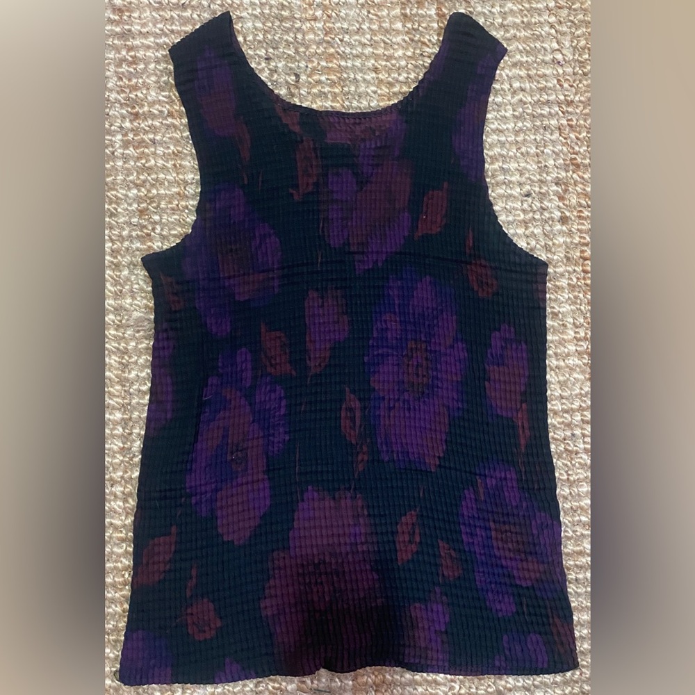 Vintage textured top s/m
